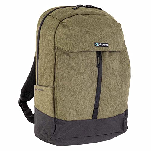 MOCHILA GALAPAGOS PENGUIN VERDE MILITAR E PRETO 20 LITROS