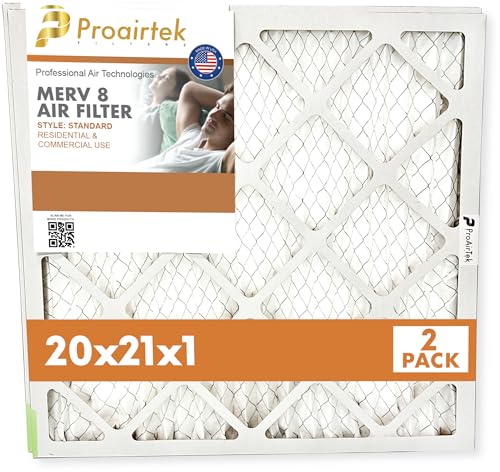 Filtre à air Proairtek AF20211M08SWH résout le problème de poussière domestique 20x21x1