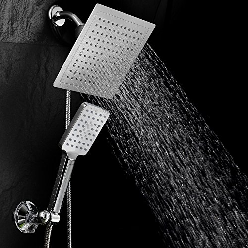 Ducha combinación lluvia y mano 9" cuadrada Dream Spa miniatura 5