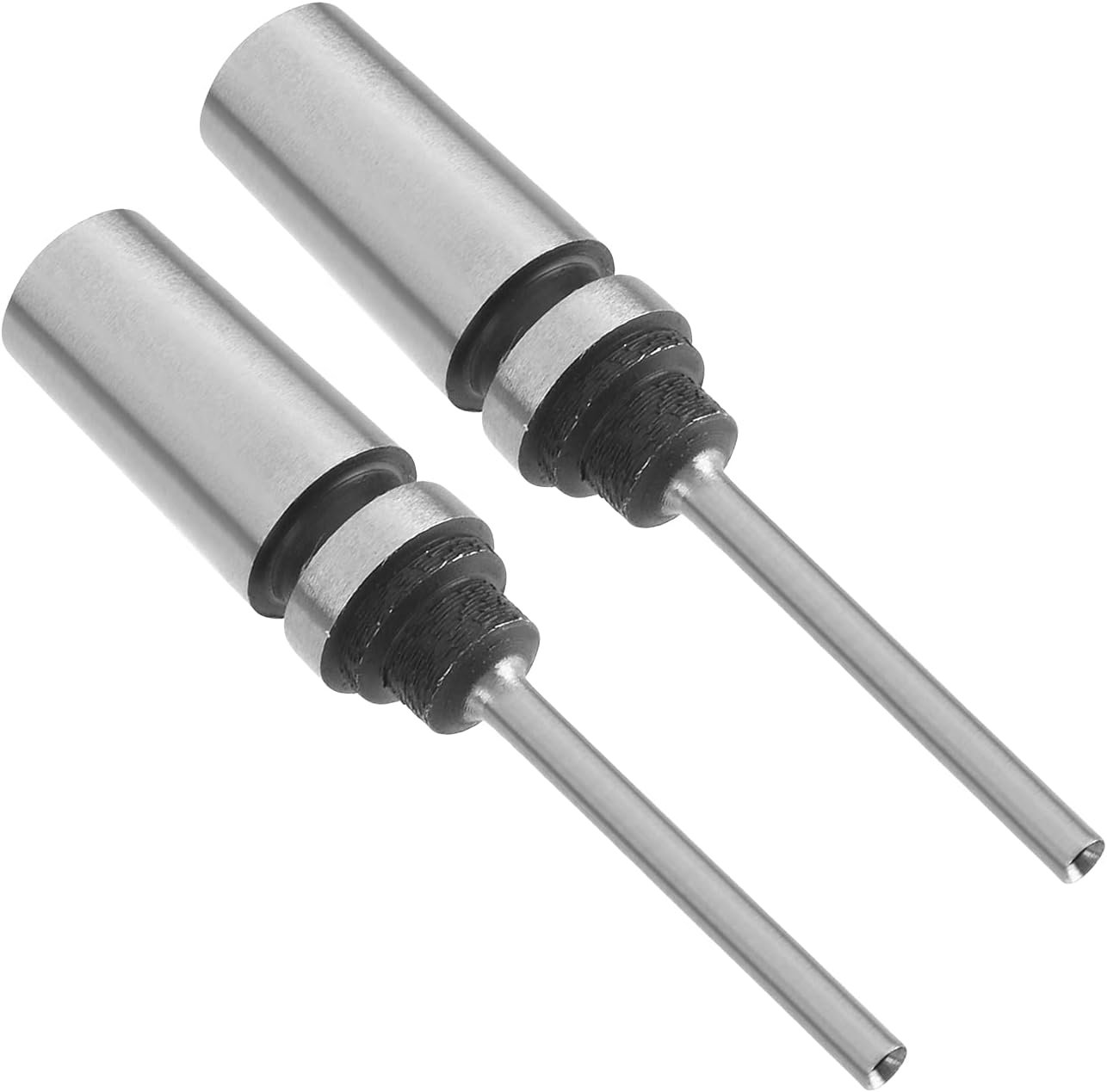 Auniwaig 3mm Paper Punch Taper Straight Shank Hollow Bit Tool Paper Punch Drill for Hole Puncher Punching Machine 2PCS