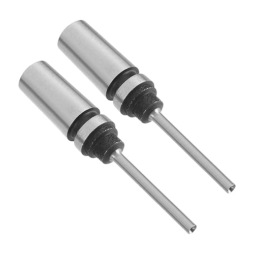 Auniwaig Perforadora de papel de 0.118 in con vástago recto, broca hueca, taladro de papel para perforadora de agujeros, 2 unidades