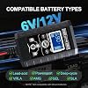 COREBOX Battery Charger 2-Amp 6V/12V Smart Trickle Charger for Car - Battery Maintainer Trickle Charger, and Automotive Battery Charger with Temperature Compensation for Car Truck Motorcycle