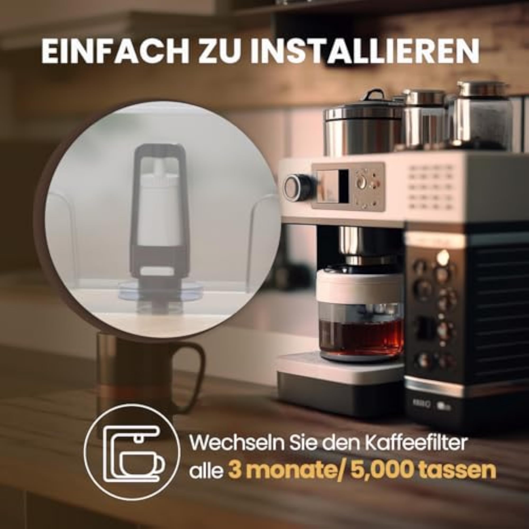 Water Filter for Compatible Sage Coffee Machines