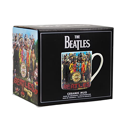 Half Moon Bay Tasse à café The Beatles SGT. Pepper | Tasse à thé et tasse pour papa | Cadeaux Beatles et The Beatles cadeaux pour homme | Tasses à thé Beatles | Tasse fantaisie | Cadeau d’anniversaire - Les Beatles, Paul McCartney, John Lennon, RIngo Starr, George Harrison Half Moon Bay Tasse à café The Beatles SGT. Pepper | Tasse à thé et tasse pour papa | Cadeaux Beatles et The Beatles cadeaux pour homme | Tasses à thé Beatles | Tasse fantaisie | Cadeau d'anniversaire – Image 4