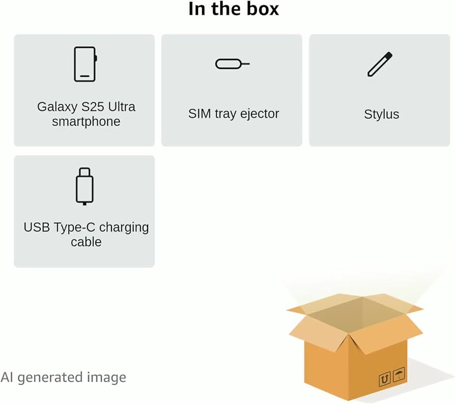 GALAXY S25 256GB 付属品多数 Samsung Galaxy S25 Ultra 256GB (Unlocked) - Titanium Silverblue