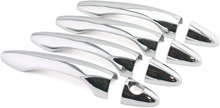 7012 Triple Chrome Plated ABS 4 Door Handle Cover for 2011-2015 KIA Optima K5 Sedan