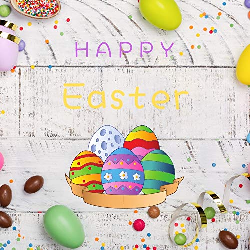 Kaishane 1 Pack Easter Egg And Bunny Silicone Molds Tray For Chocolate Candy Gummy Ice Cube Jello Jelly Cake Mini Soap Wax Crayon Melt #TOP6