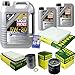 Produktbild QR-PARTS 69349058 Filter Set Inspektionspaket 7 Liter Motoröl Special Tec F 5W-30 MANN-FILTER Innenraumfilter Kraftstofffilter Luftfilter Ölfilter