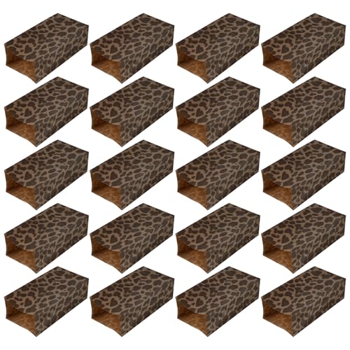 Paquet présents en papier léopard pour sublimer vos tables de fêtes de fin d'année