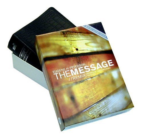 Message/Remix: The Bible In Contemporary Language Bonded Leather (Think)