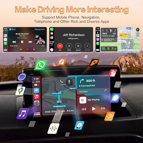 Kit inalámbrico Carplay Android Auto para Audi A3 Q3 2012-2018 miniatura 4