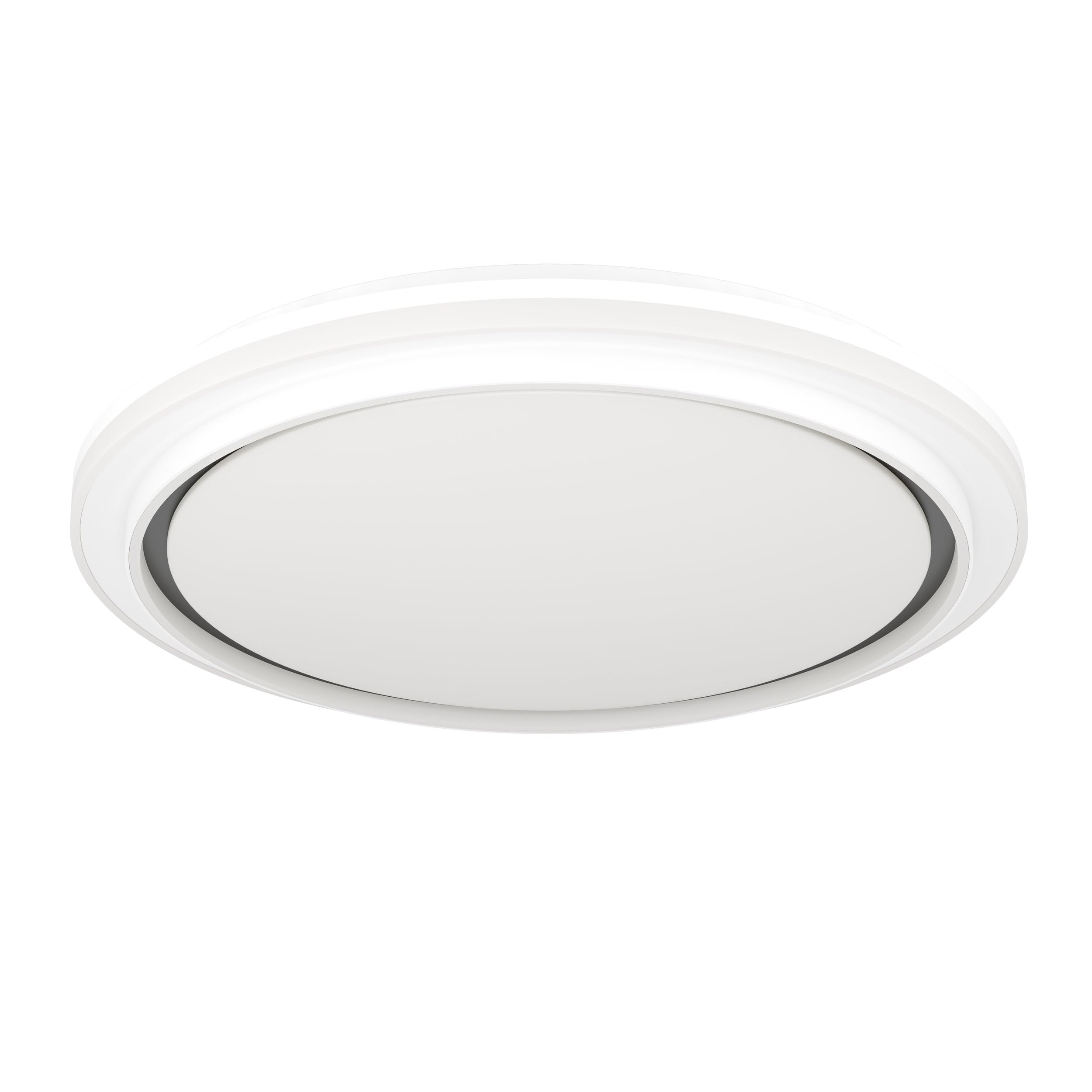 Plafonnier LED à température de couleur variable blanc gris Ø 50 cm - 4