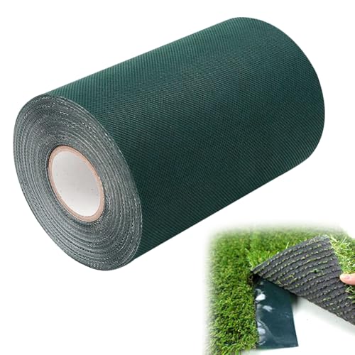 WEFHEF 15cmx10m Kunstrasen Kleber Klebeband Künstliches Grasband Kunstrasenband Selbstklebend Rasenteppich Klebeband zur Befestigung von Kunstrasen Nahtband Nahtklebeband für Garten Rasen Teppich Grün WEFHEF 15cmx10m Kunstrasen Kleber Klebeband Künstliches Grasband Kunstrasenband Selbstklebend Rasenteppich Klebeband zur Befestigung von Kunstrasen Nahtband Nahtklebeband für Garten Rasen Teppich Grün