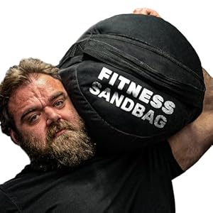Sandbags for Working Out [Bells of Steel] Workout Sand Bag, Commercial and Home Gym Sand Bags for Weight Training, Strongman Training with Handles for Fitness, Cross, Strength Training