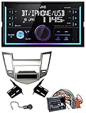 Zweizeiliges, 13 + 8-stelliges (inkl.Uhr) VA-LC-Display, mit besonders hohem Kontrast (inkl. Spektrum Analizer); Weißes Display, variable Tastenbeleuchtung (2-Zonen), automatischer Dimmer; Bluetooth-Modul mit Audio-Streaming (A2DP) und AVRCP 1.5 Steuerung; Gleichzeitiges Koppeln von 2 Telefonen möglich; EASY PAIRING-Funktion für iPhone & Android; Kompatibel mit vorhandener Sprachsteuerung von Android/iOS Geräten; Große Direktzugriffstasten für Music Streaming, Telefonfunktion und Quellumscha