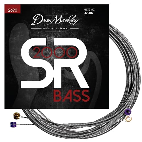 Cordes basse Dean Markley SR2000 Medium Custom 47-107