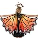 Bold & Beautiful Orange Monarch Wings - 24.5