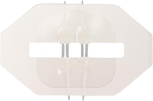 Miniatura 3 de Juego de 2 tiras de cierre de heridas, cierre de piel, kit de laceración de puntada de cremallera, cierres de laceración de emergencia, vendajes