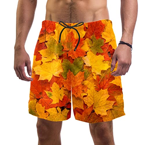 Maillots de bain pour hommes JDEZ short de plage séchage rapide automne