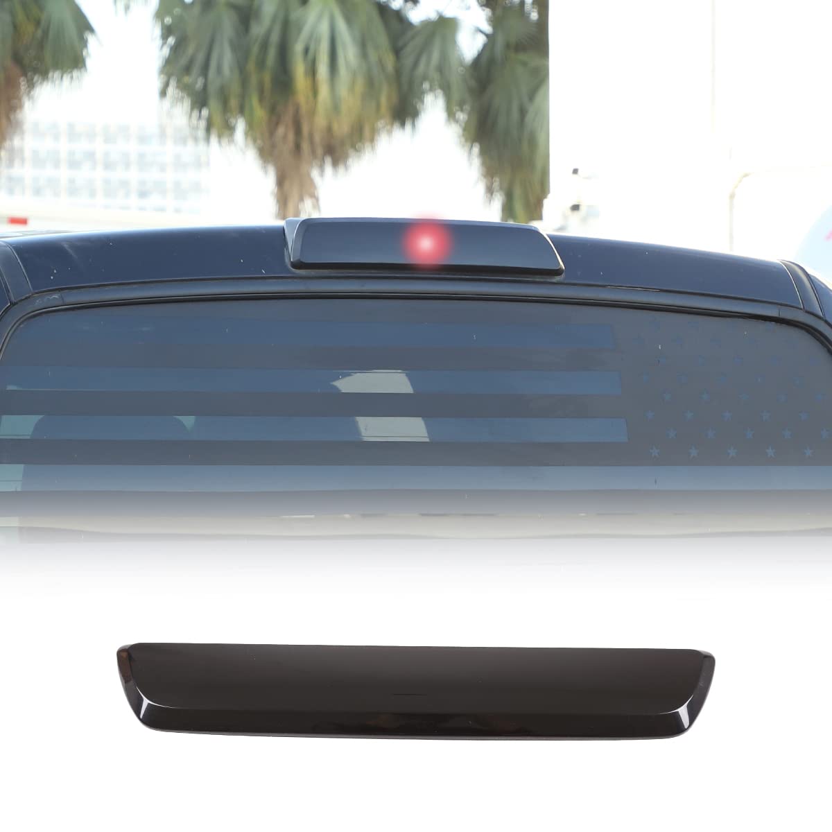 Amazon.com: Third Brake Light Cover Trim,3rd Third Brake Tail