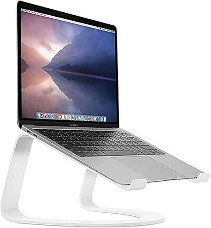 Twelve South Curve for MacBooks and Laptops |Cooling Stand bureau  ergonomique pour la maison ou le bureau, blanc (édition spéciale) :  Amazon.fr: Informatique