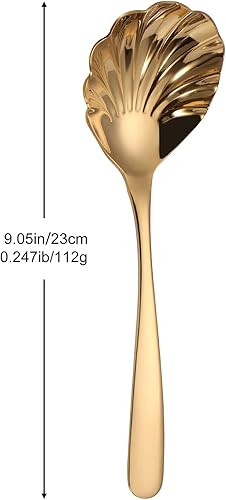 Miniatura 2 de Mafier Cuchara grande para servir, de acero inoxidable, utensilios de servir para fiestas, bufé, cena, banquete, cocina, básicos, aptos para