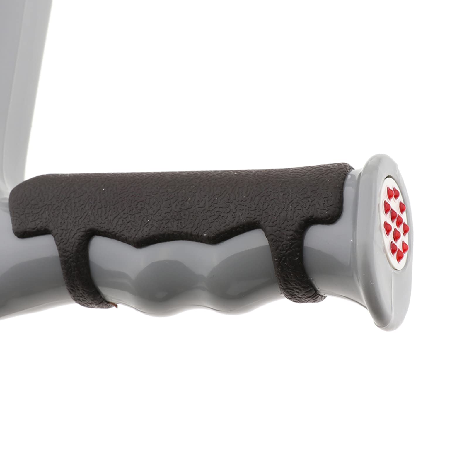 Muletas de antebrazo de aluminio, muletas de antebrazo para adultos, muletas para caminar, muletas de antebrazo de aluminio muleta plateada, paquete de 2 de moda