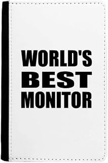 Worlds Best Monitor Graduation Season Passport Holder Travel Wallet Case Card Purse