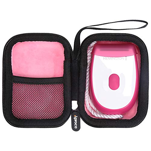 Aproca Hard Travel Storage Carrying Case for Remington WSF4810US Smooth & Silky On The Go Shaver