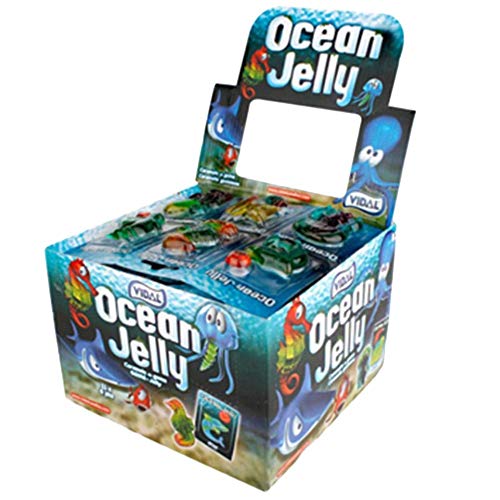 Vidal Ocean Jelly Sweets Full Case 66 Single Pieces Ideal for Party Bags