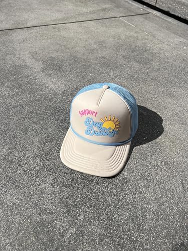Image of Visibly Toxic Funny Trucker Hats for Men, Mesh Snapback Cap, Adult Humor | Embroidered designs, breathable vintage style, adjustable, unisex, funny gift, high-profile fit