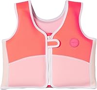 Vista 6 de SUNNYLiFE Swim Vest - Constructed with Neoprene Plus a Secure Front Zip and Develop Water Confidence. Toddler Swim Vest