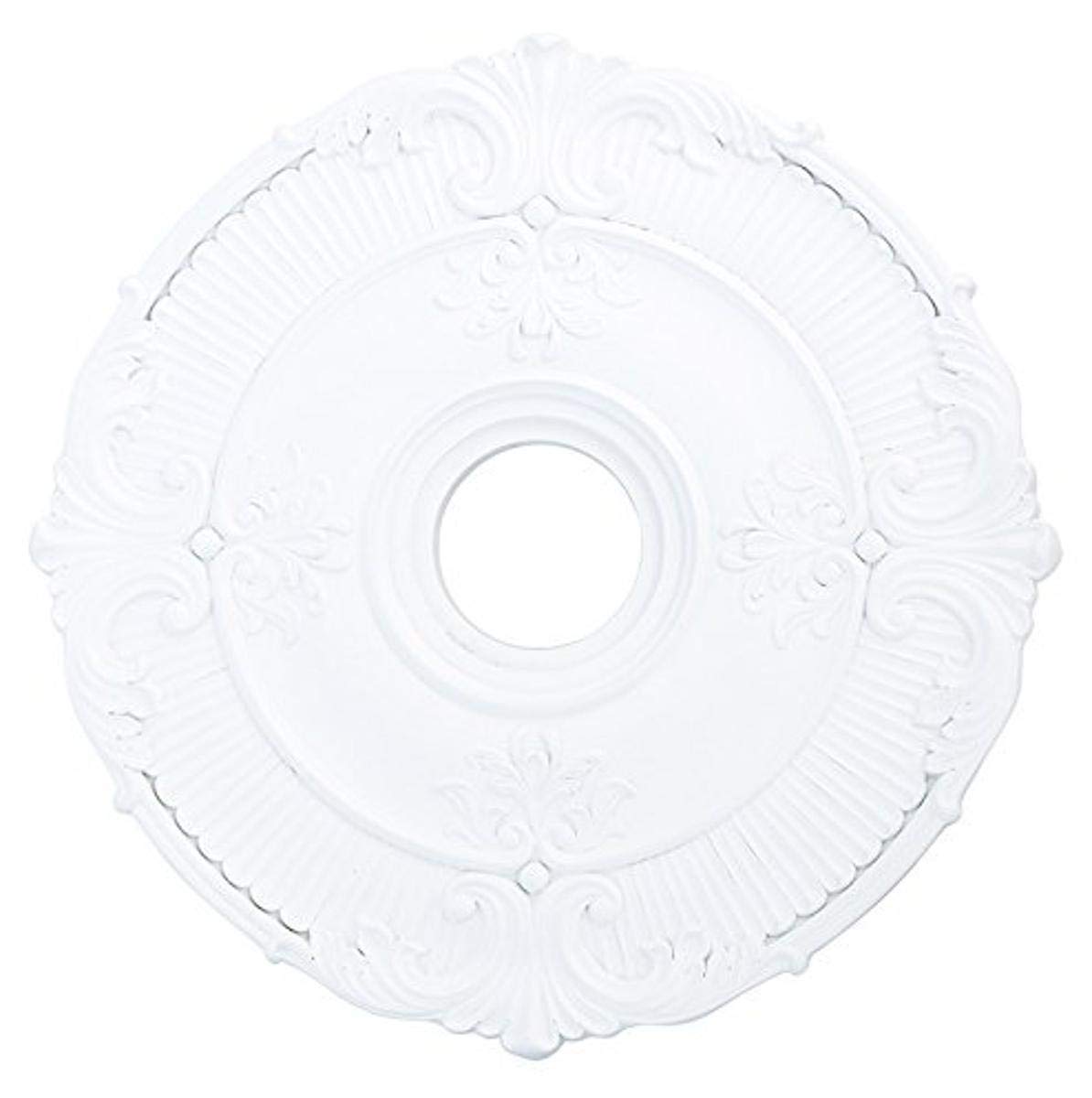 Livex Lighting82031-03 Buckingham Ceiling Medallion, White