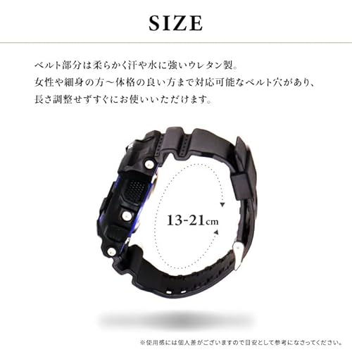 DASH 腕時計 電波ソーラー 電波時計 デジタル 10気圧 防水 多機能 反転液晶 アラーム カレンダー ストップウォッチ リチウム電池 ギフト 商品画像9