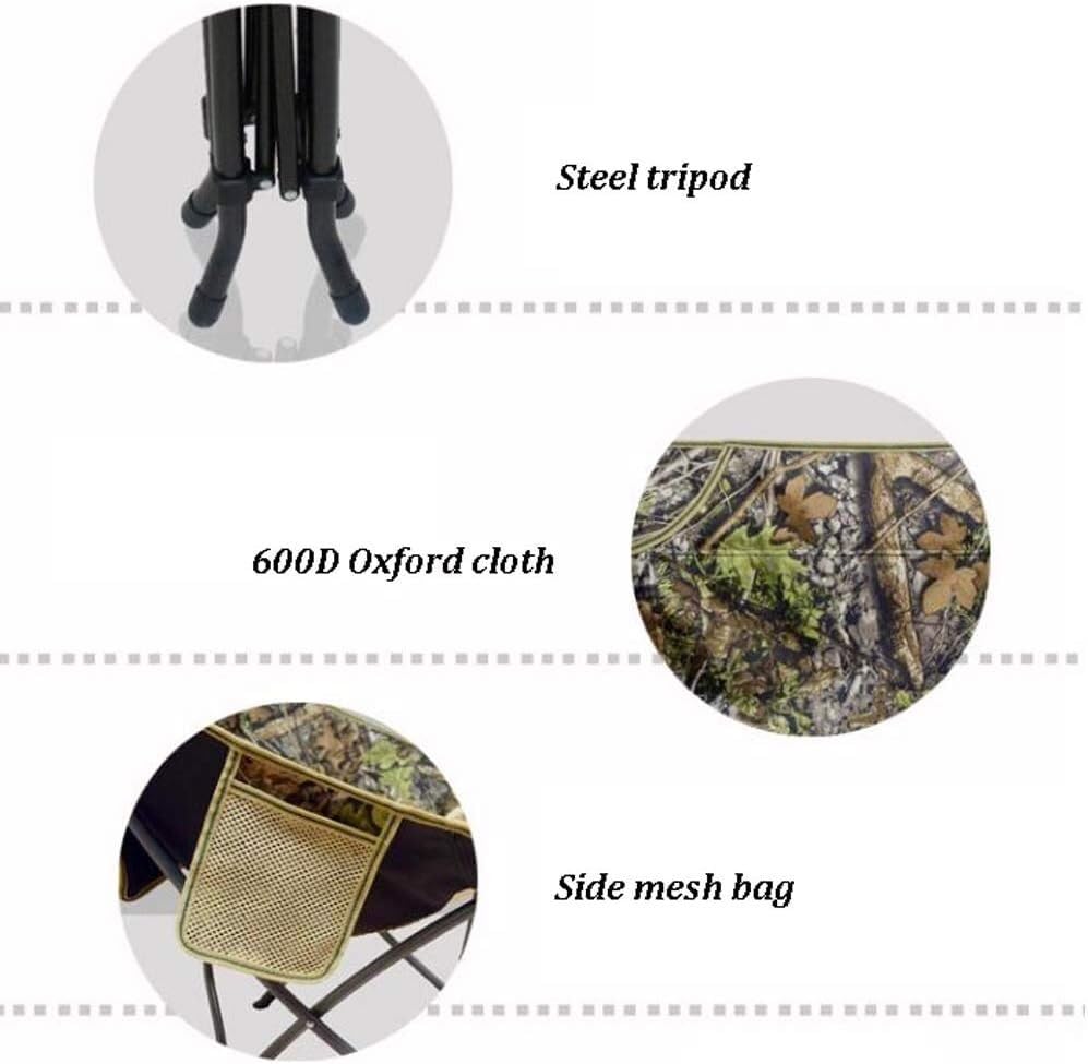 Sedia Moon Sedia da Campeggio Portatile da Pesca Sedia da Trekking allungabile Pieghevole Sedia da Campeggio Leggera Sedia per Il Tempo Libero