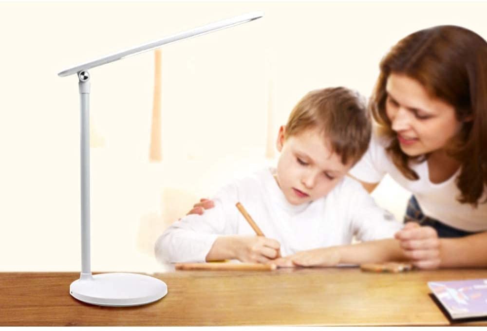 Lampe Bureau Lampe de Bureau Lampe de Lecture USB Charge Lampe De Bureau Gradation En Continu Lampe De Table Pliante Chevet Lecture Lampe De Bureau Étudiant Écriture Protection Des Yeux Lampe de Trava
