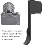 Camera Thumb Grip, Aluminium Alloy CNC Machining Portable Lightweight Practical Camera Thumb Grip Handle Accessory for Sony A6300/A6400/A6500