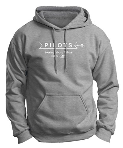 Pilot Aviation Gift Soaring Above Others Since 1903 Premium Hoodie Sweatshirt XL LtStl Light Steel