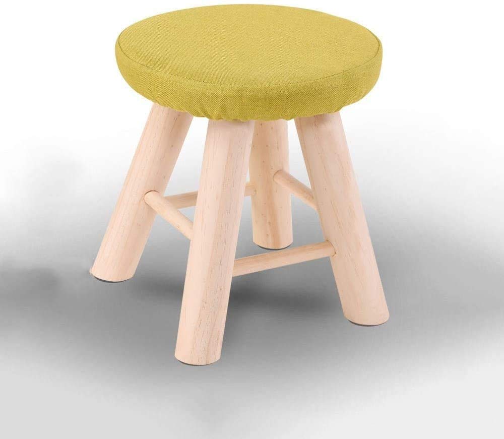 Tabouret de cuisine rembourré vert, siège de maquillage