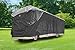 Camco ULTRAGuard 36 to 38-Ft Travel Trailer/Class A RV Cover - Features Zipper Entry Doors & Covered Air Vents - Crafted of Spunbond Polypropylene - Storage Bag for RV Storage & Organization (45735)