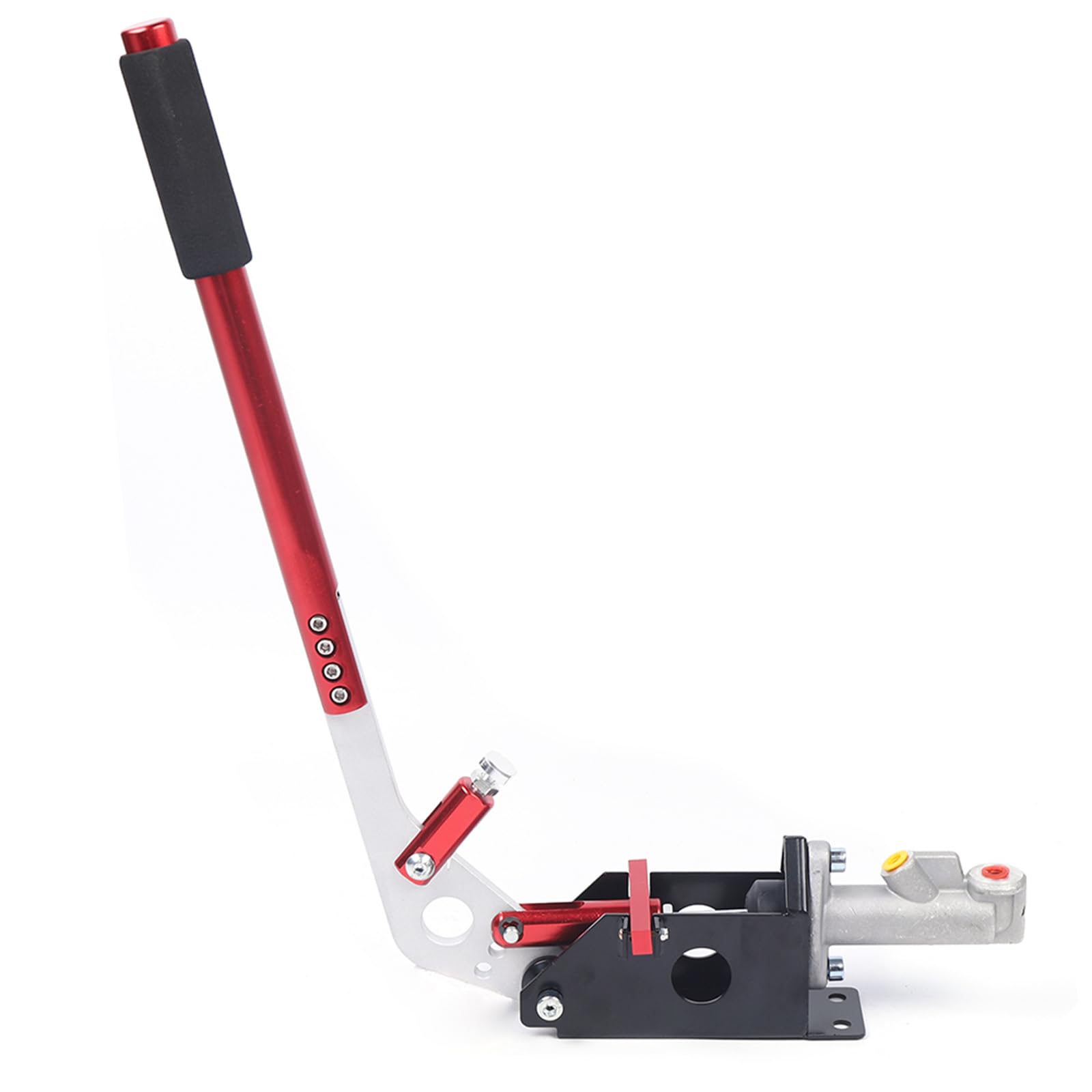 Freno de mano hidráulico universal Fly-Off Rallye Drift Handbrake, freno de mano ajustable para acrobacias frontales a la deriva (rojo)