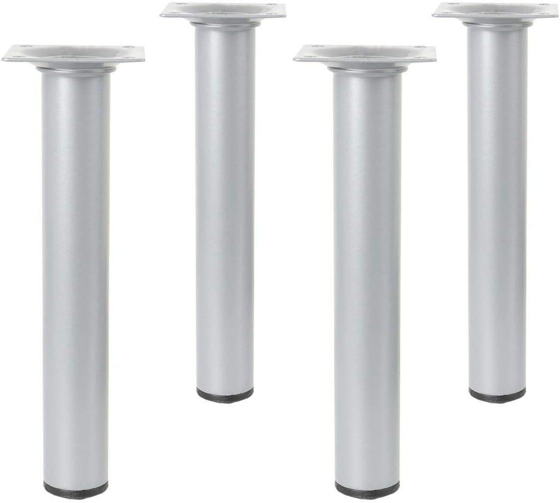 Amig Möbelfüße aus Stahl Set 4 Ø30 x 250 mm