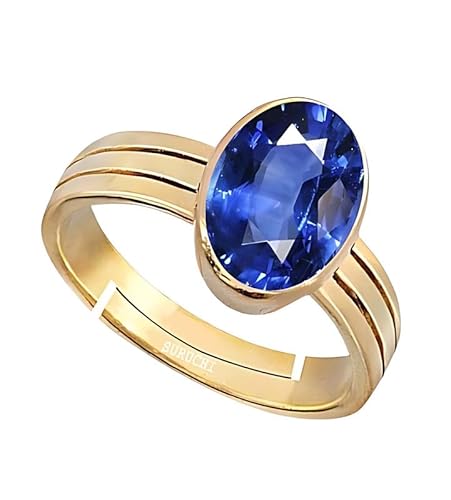 Suruchi Gems & Jewels �u���[�T�t�@�C�A/�j�[���� 8.25 ���b�e�B �܂��� 7.5 �J���b�g �萯�p�F��V�R��� �p���`�_�g�D/5 ���� �����b�L ���߉\�ȃ����O �j���p - nv2825