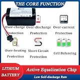 SSCYHT Akumulator litowo-jonowy 14,4 V 2600 mAh 2900 mAh 3500 mAh Akumulator wielokrotnego ładowania 14,4 V 3200 mAh Akumulatory zamienne do silników Max 50 W z portem SM-3P,14.4v3200mah