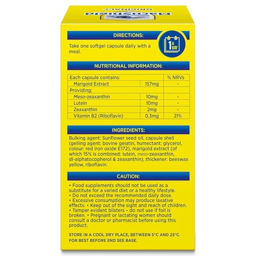 MacuShield Original Plus Capsules - 90-day pack, Eye Health Supplement* with Lutein Zeaxanthin and Meso-Zeaxanthin + Vitamin B2 (Riboflavin) which Helps Support Normal Vision, 90 count (Pack of 1) - 2