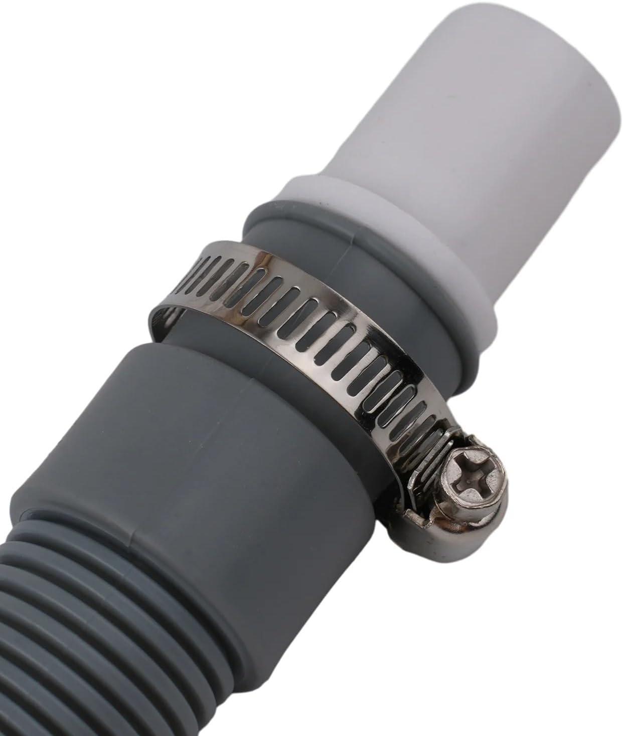 Washing Machine Drain, Washing Machine Hose Drain Pipe Connector With Clamps Washing Machine Dishwasher Drain Waste Hose Extension Pipe Replacement Kit