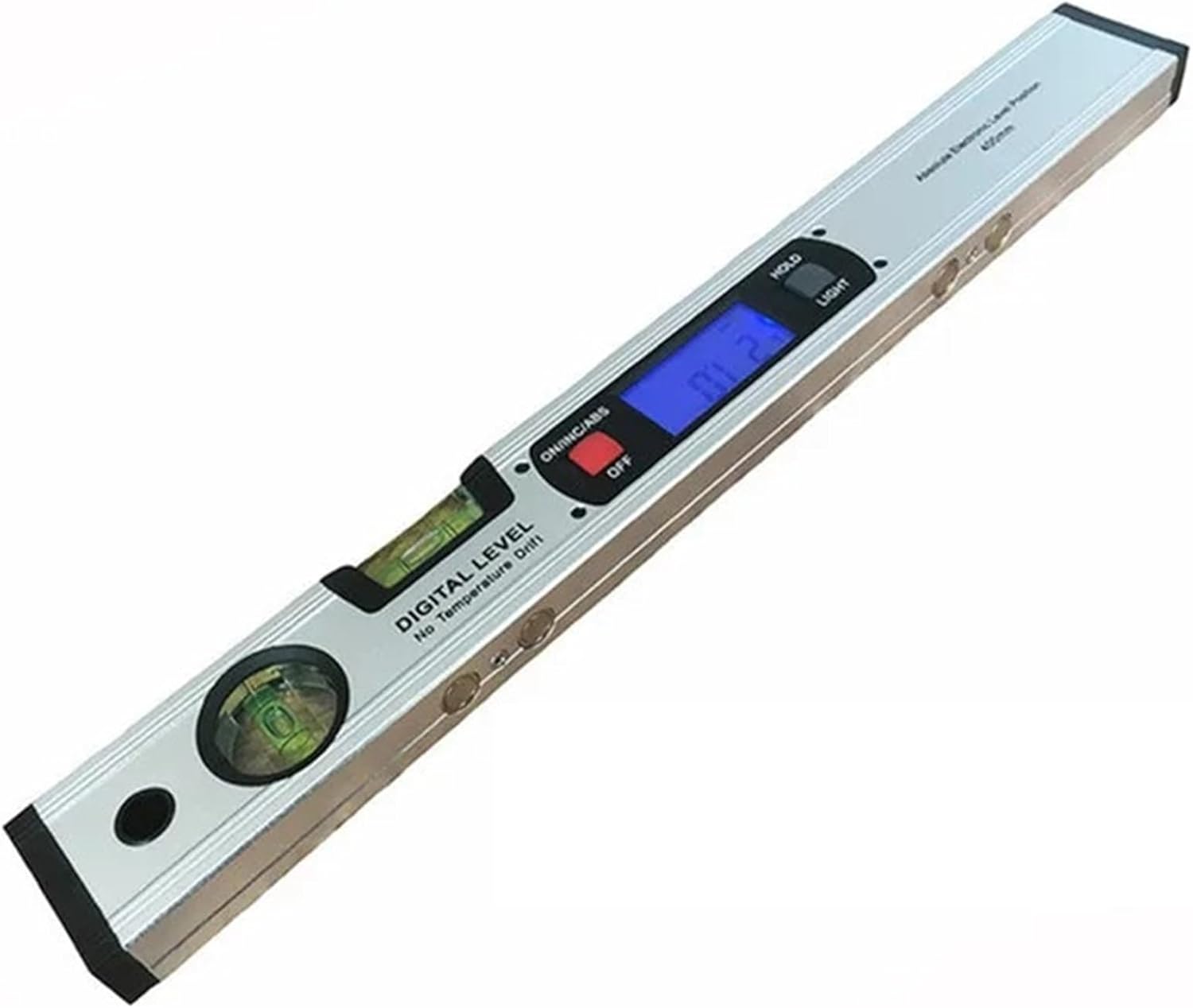Woodworking Protractor, Digital Protractor Angle Finder Inclinometer Electronic Level Slope Test Ruler 400mm,Angle Measuring Tool(White)