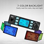 Retevis MB1 AM/FM CB Radio, 40 CH CB Mobile Radio with 45 Inch CB Antenna, Instant Channel 9/19, 7-Color Screen, Auto-Scan, Trucker Essentials - Image 5