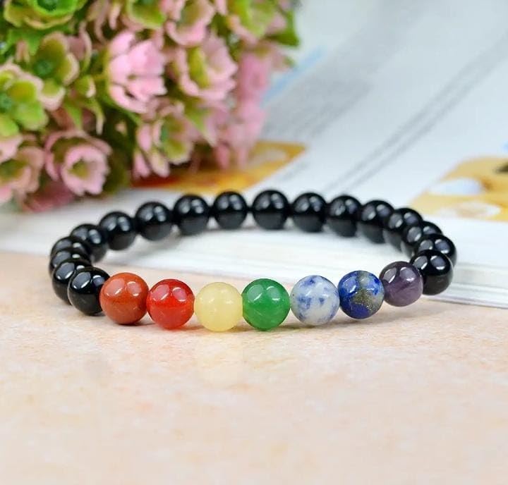 Image of Honbon Fancy Designer Beads Evil Eye Charms Bracelet,Handmade Unisex Nazar Bracelets,Friendship Band for All -Girls, Boys, Men & Women