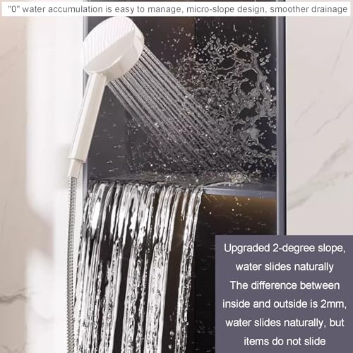 Étagère de douche Ele nizer Solut pour un espace de bain serein et épuré